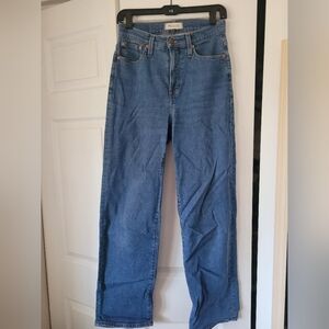 Madewell Perfect Vintage Wide Leg Jeans in Fairdale Wash